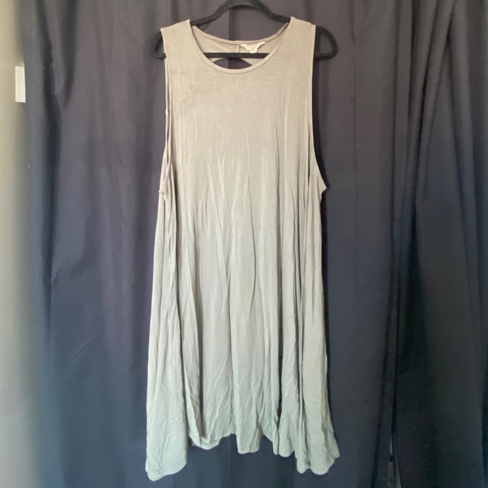 American Eagle soft&sexy sleeveless t shirt dress